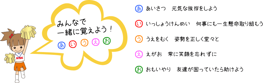 みんなで一緒に覚えよう！